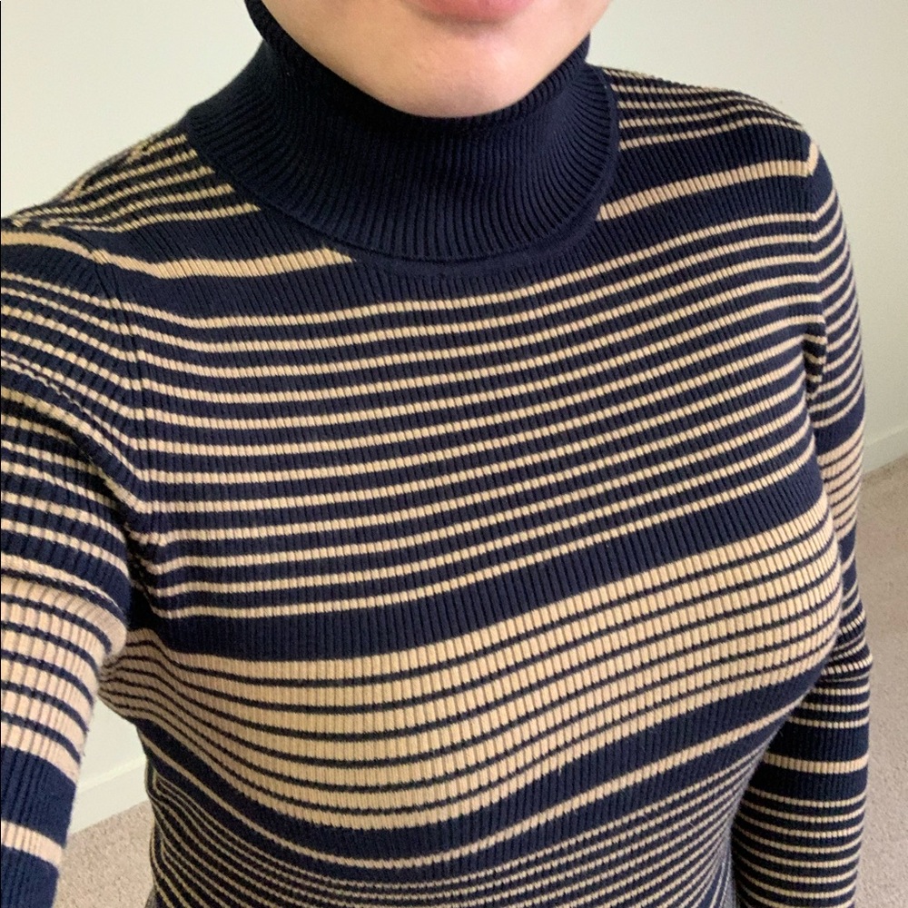 Philosophy Striped Turtleneck. 🚨